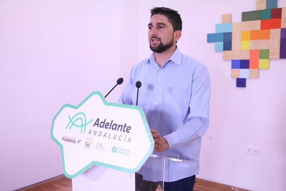 Adelante pide al Gobierno andaluz que se dé prisa en la puesta en marcha de los planes de empleo ante la subida del paro y la asfixia de los ayuntamientos sevillanos