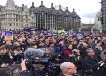 Marcha masiva en Londres contra extradición de Julian Assange a Estados Unidos