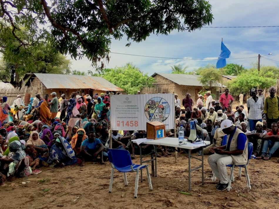 Miles de personas forzadas a huir por un nuevo estallido de violencia en el norte de Mozambique