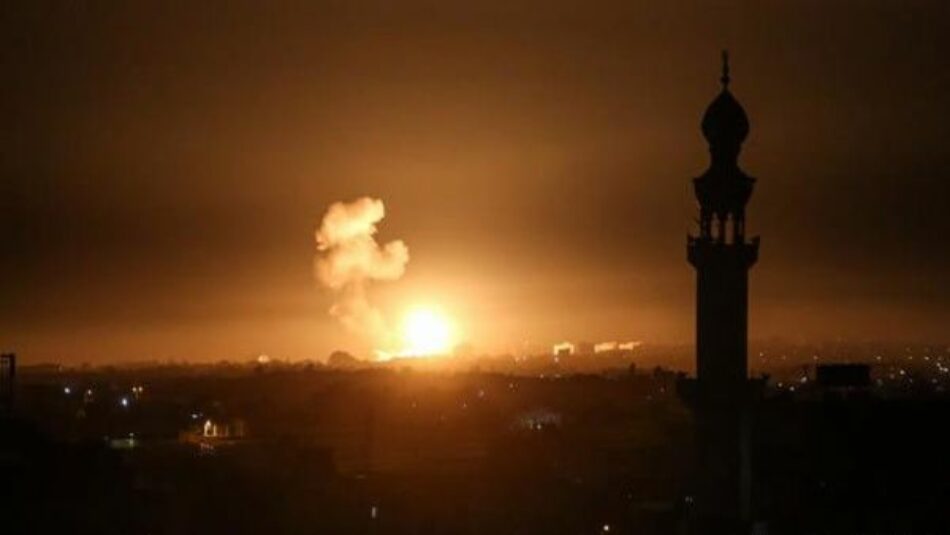 Israel vuelve a bombardear objetivos palestinos en la Franja de Gaza