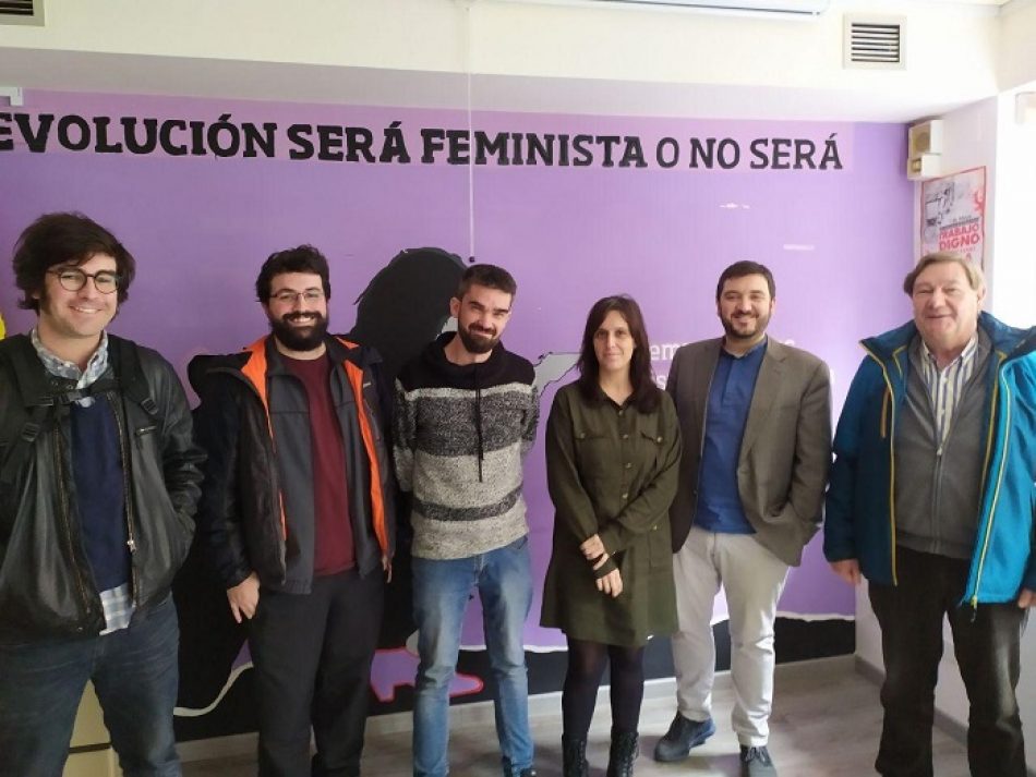 IU Madrid continúa su ronda de encuentros con fuerzas políticas reuniéndose con Anticapitalistas