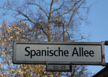 La avenida española de Berlín