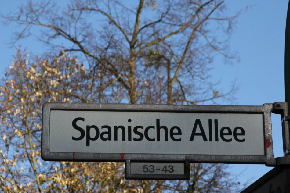 La avenida española de Berlín