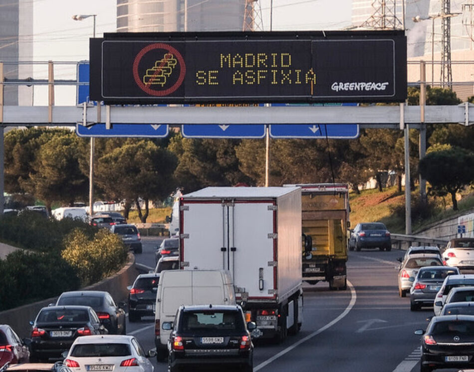 La contaminación por la quema de carbón, petróleo y gas provoca 4,5 millones de muertes al año en todo el mundo, según Greenpeace