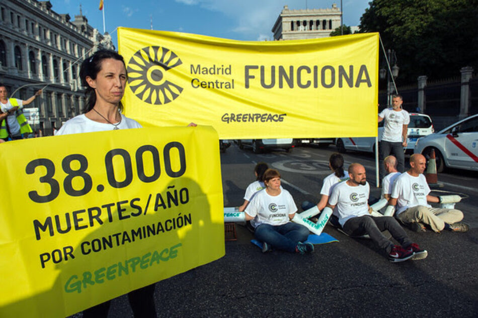 Madrid se consolida como ‘la región del atasco’, según Greenpeace