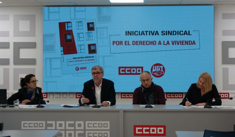 Unai Sordo reclama valentía al Gobierno para garantizar el derecho a la vivienda a precio asequible