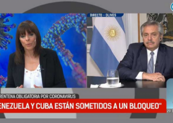 Presidente argentino Alberto Fernández reclama levantar el bloqueo contra Cuba y Venezuela