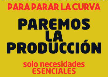 CNT exige al Gobierno que obligue a asumir el teletrabajo, suspenda toda actividad no esencial y anule los despidos productivos