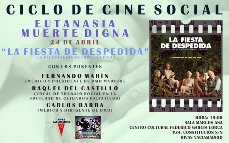 III Ciclo de cine social de Rivas 4ª sesión: Muerte digna. Eutanasia