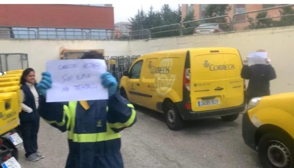 CCOO pide que Correos se ciña a una actividad mínima, esencial, mientras que CGT exige la suspensión del servicio