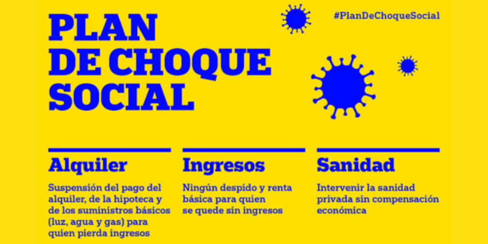 PAH: «O se suspenden los pagos de alquiler y de hipoteca para las personas que están dejando de percibir ingresos, o nos enfrentamos a una crisis de vivienda mayor que la de 2008»