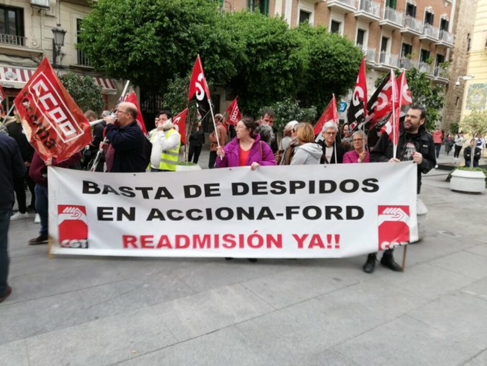 CGT Ford: «Nadie puede creerse que sobren 410 puestos de trabajo»