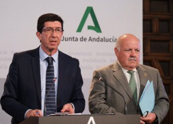 El vicepresidente andaluz, Juan Marín (Cs): «La Semana Santa no se va a suspender, porque tiene una fecha»