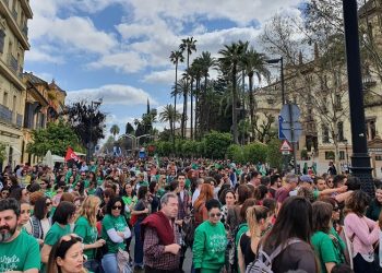 Gran éxito de participación en la huelga educativa del 4M