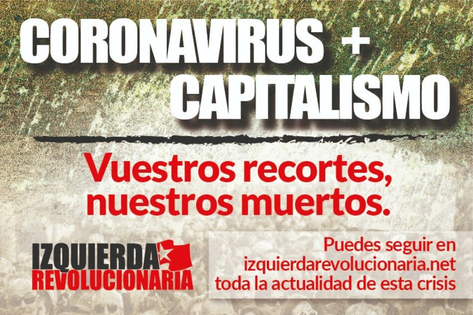 El Sindicato de Estudiantes se adhiere al manifiesto de Sindicalistas de Izquierda ante la crisis del coronavirus y la ofensiva de la patronal