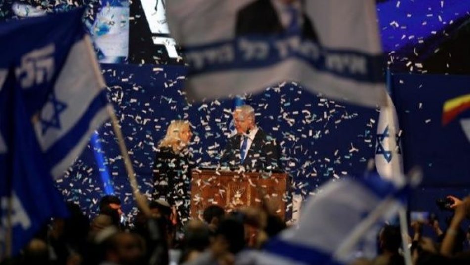 Netanyahu gana en Israel con el 90% del voto escrutado