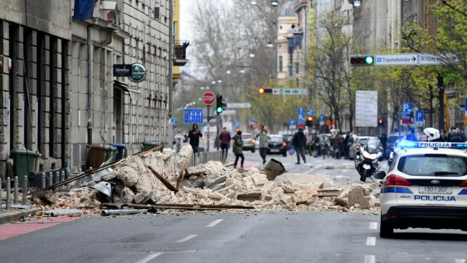 Un terremoto de 5,3 en la escala de Richter sacude Zagreb