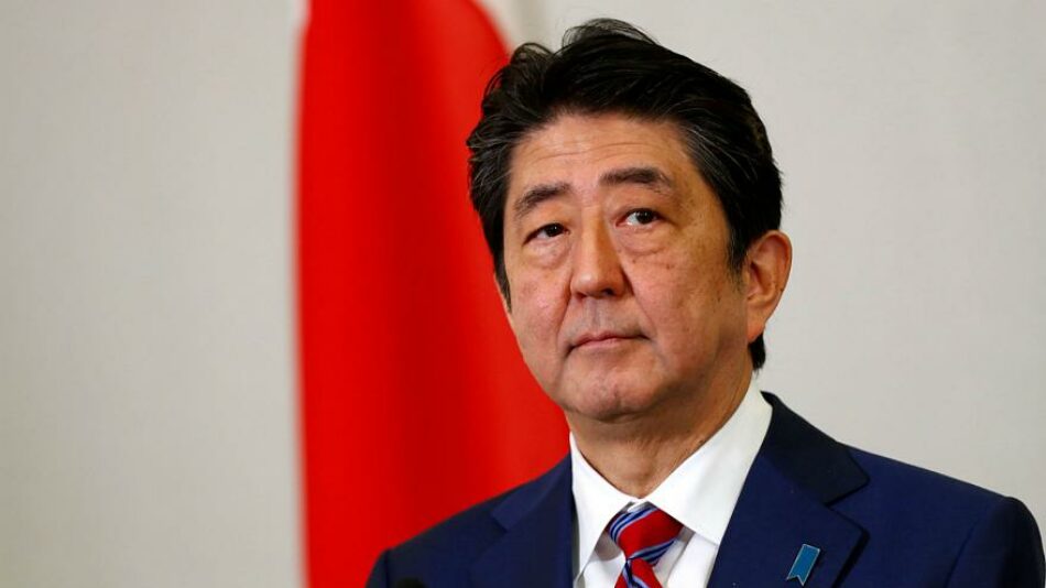 Shinzo Abe invoca la cuarentena en Japón