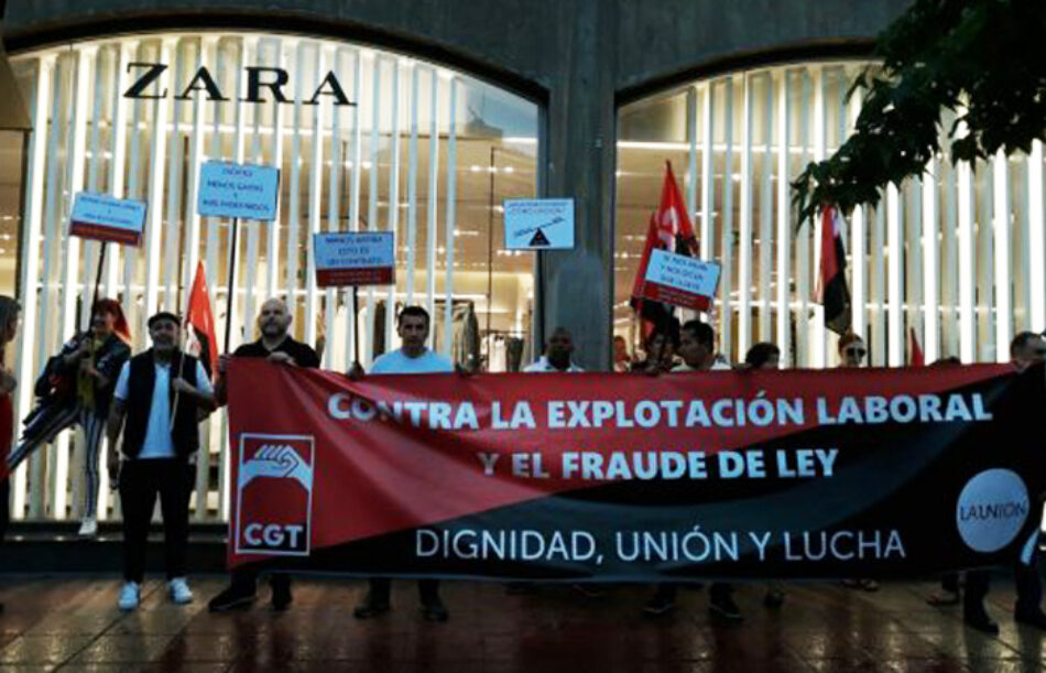 La Coordinadora de CGT en Inditex valora positivamente la suspensión del ERTE anunciado y exige medidas de protección para las plantillas que continúan trabajando