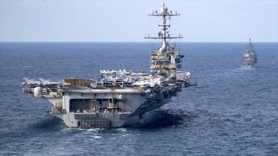 Sale portaviones estadounidense Harry S.Truman de Asia Occidental