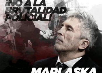 La Coordinadora 25S denuncia la brutalidad policial durante la crisis sanitaria, y pide la derogación de la Ley Mordaza y la dimisión de Marlaska