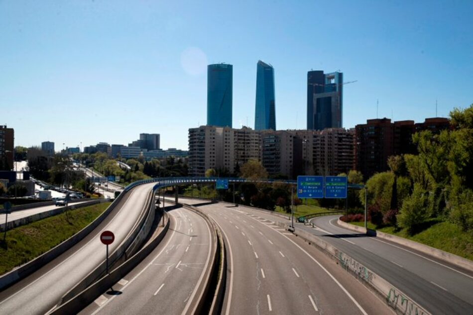 La contaminación del aire urbano en Madrid cae un 56 % durante la segunda quincena del mes de marzo