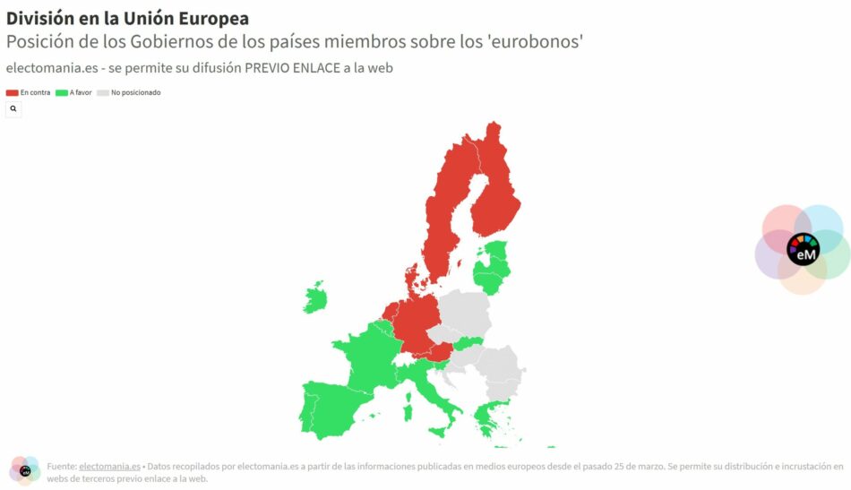 Unidas Podemos insta al Consejo a aprobar los eurobonos para que “ningún Estado cargue sobre sus hombros las consecuencias de la pandemia de COVID-19”