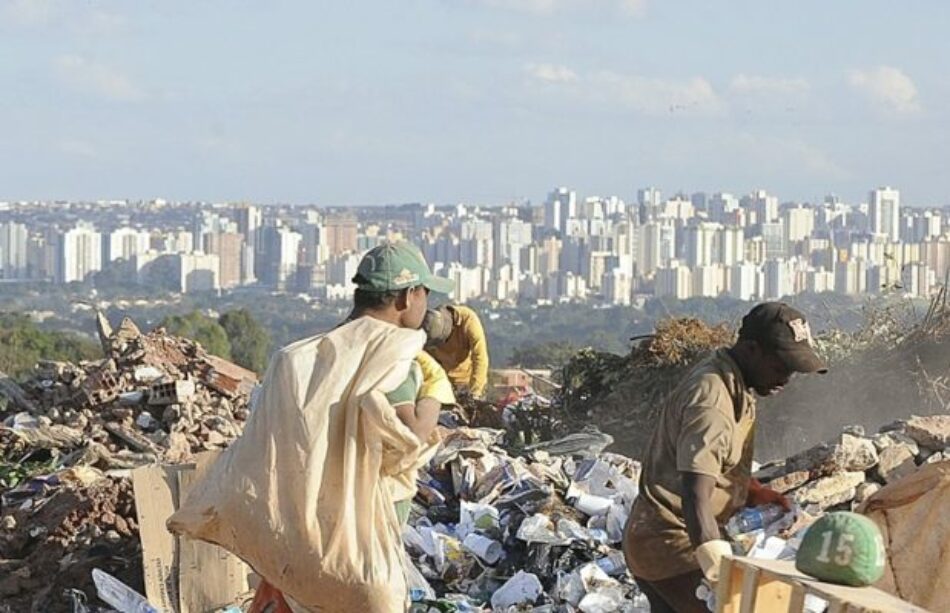 Movimientos lanzan campaña solidaria para recolectores de materiales reciclables en Brasil