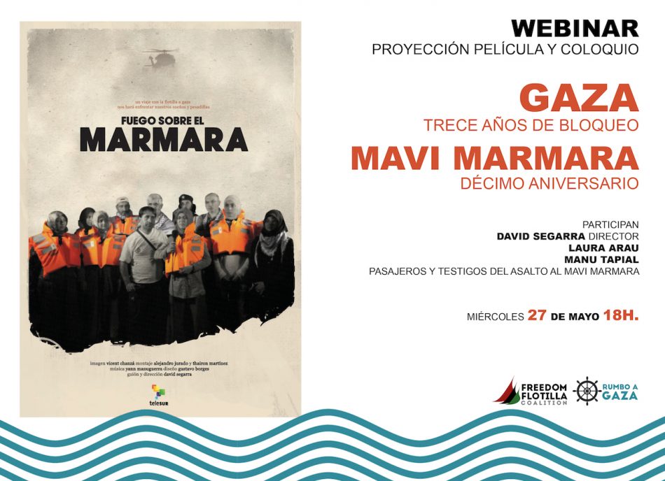 Seminario «Web y Fuego sobre el Mavi Marmara» en su 10º aniversario