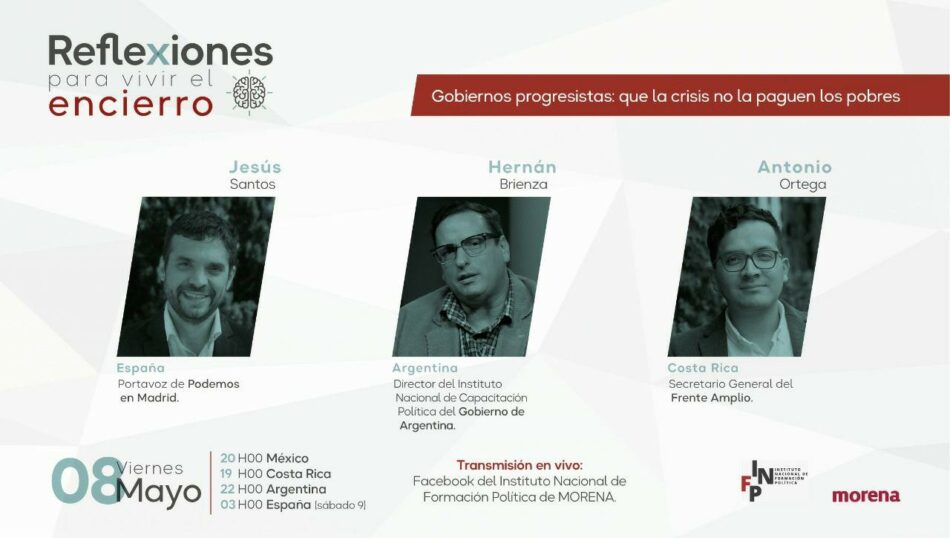 Jesús Santos tacha de “modelo fracasado” los últimos 25 años del PP en Madrid durante una conferencia del Instituto de Formación Política de Morena