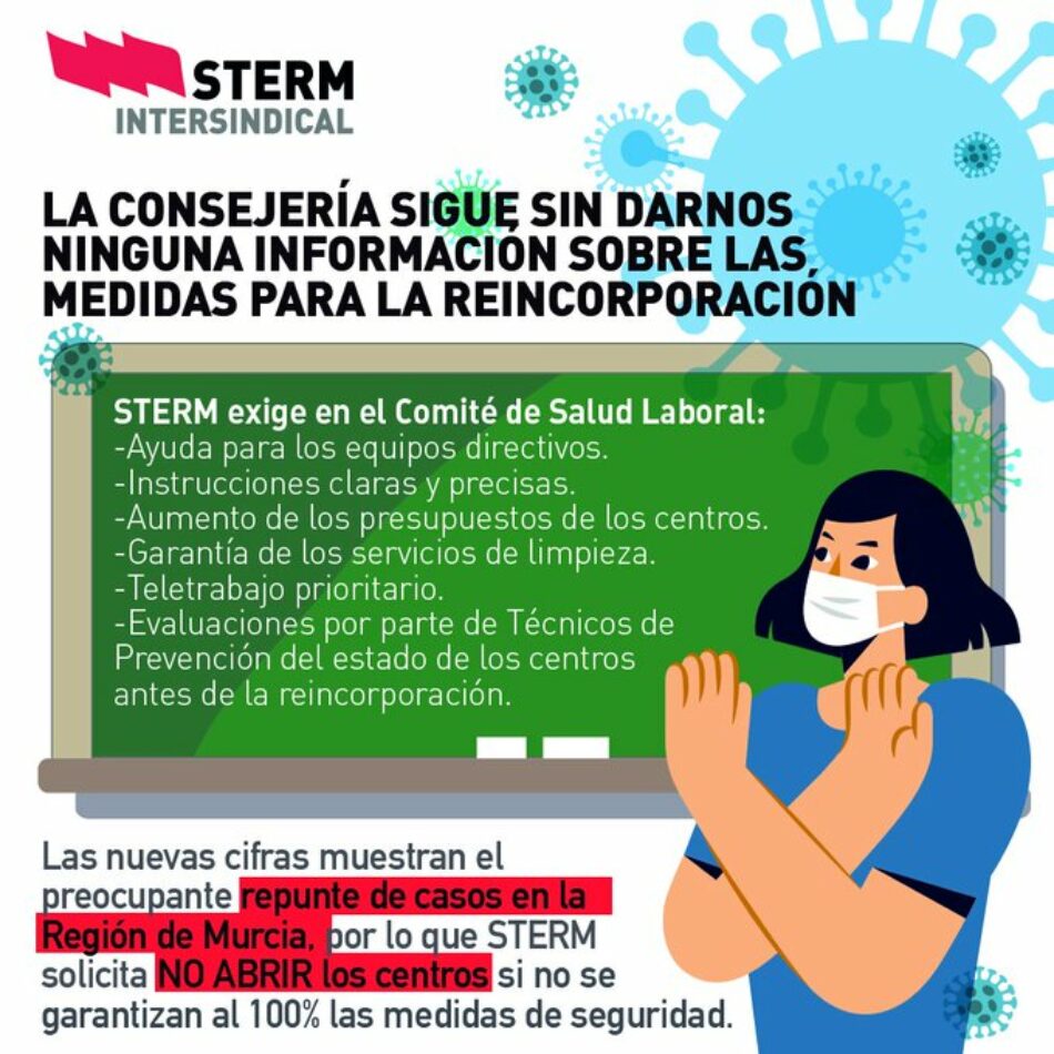 STERM-i solicita el inicio de las negociaciones para reducir la ratio el próximo curso