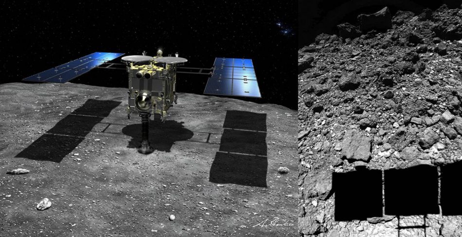 Hayabusa 2 ofrece nuevos datos del asteroide donde recogió material