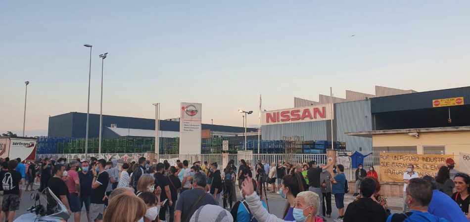 CGT advierte que las movilizaciones contra el cierre de Nissan serán muy duras y sin miedo a las consecuencias