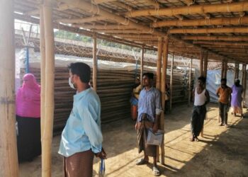 ACNUR alerta sobre la detección de casos de Covid-19 en campamentos de refugiados rohingyas