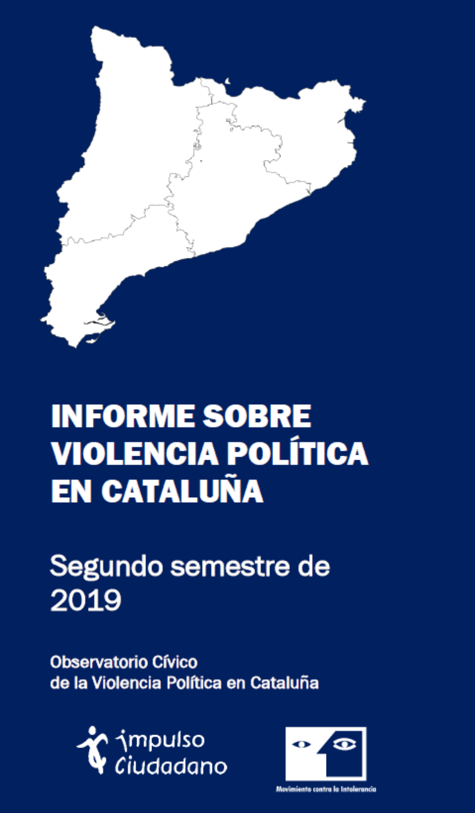 La violencia política se quintuplica en Cataluña. Es atribuible a colectivos o personas independentistas en un 96,22%