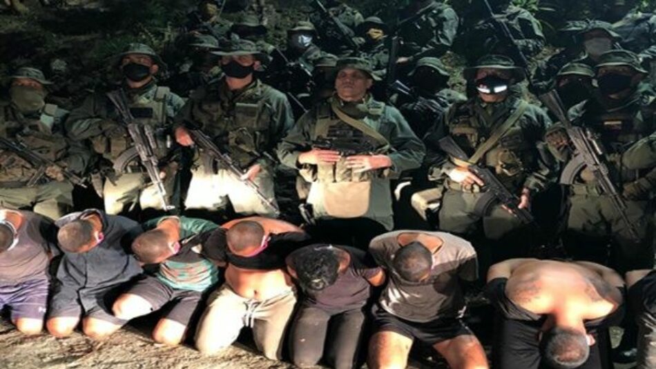 Autoridades venezolanas capturan a 14 mercenarios durante las últimas 24 horas