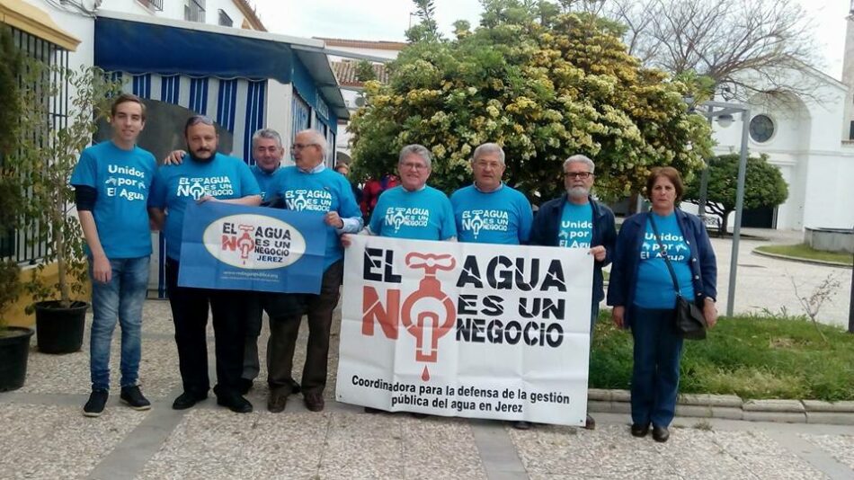 Adelante llevará a Fiscalía la privatización del agua en las ELA, al entender que el Ayto. de Jerez pretende dar a Aqualia “a dedo” el servicio