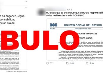 No, el BOE no dice que la responsabilidad de las residencias durante el estado de alarma es del Gobierno: sigue siendo de las CCAA