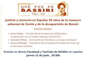 Lanzan campaña «Qué fue de Bassiri», líder saharaui desaparecido hace 50 años por Gobierno español