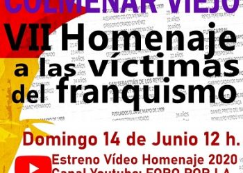 VII Homenaje a las Víctimas del franquismo en Colmenar Viejo (Madrid)