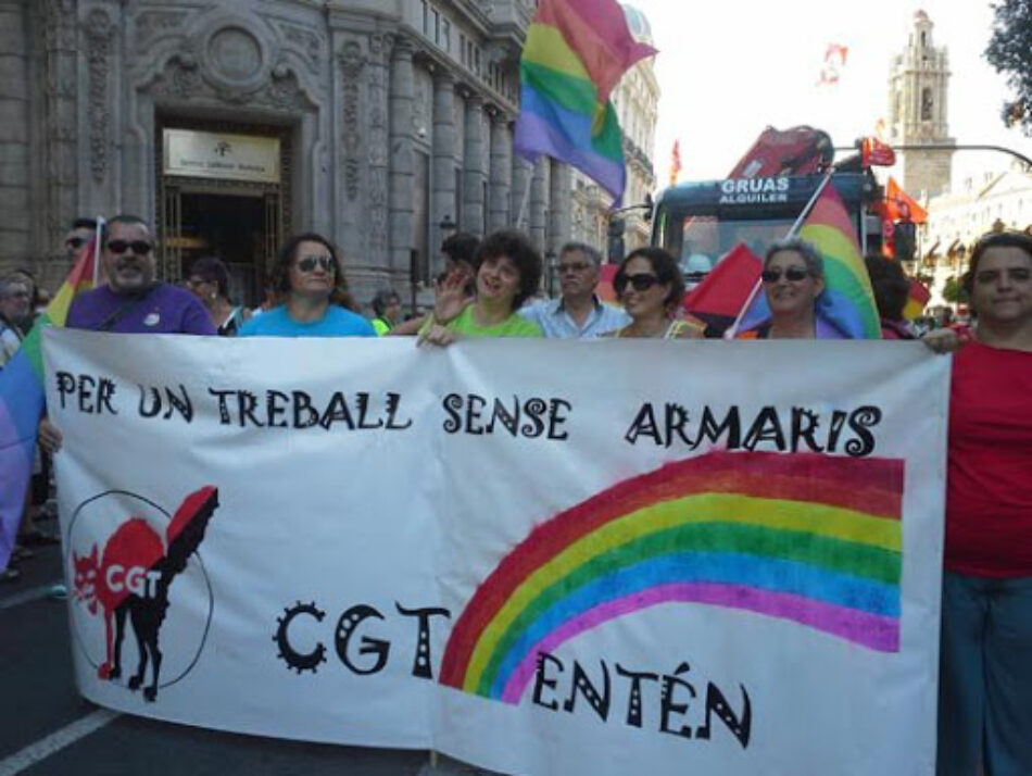 CGT conmemora el Día Internacional del Orgullo LGTBIQ+ llamando a tomar las calles para luchar contra las desigualdades del heteropatriarcado capitalista
