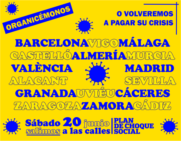 Plan de Choque Social sale a la calle en Madrid por una salida justa de ...