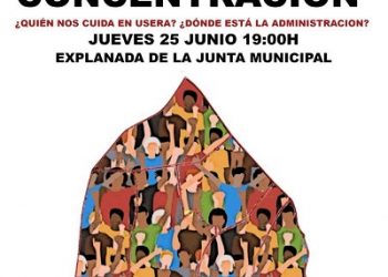 Concentración Jueves 12-J: ¿Quién nos cuida en Usera? ¿Dónde está la administración?