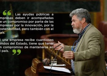 Unidas Podemos critica a VOX por entorpecer el proceso de transformación verde de la economía española con su enmienda a la totalidad del proyecto de ley de Cambio Climático