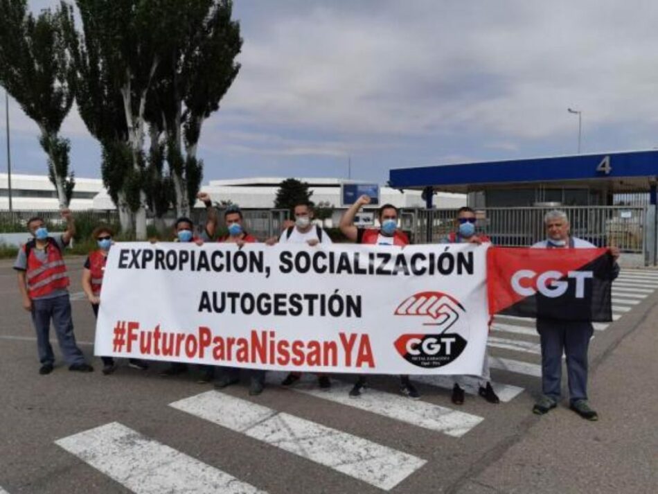 CGT anuncia concentraciones en las principales ciudades del Estado contra el cierre de Nissan