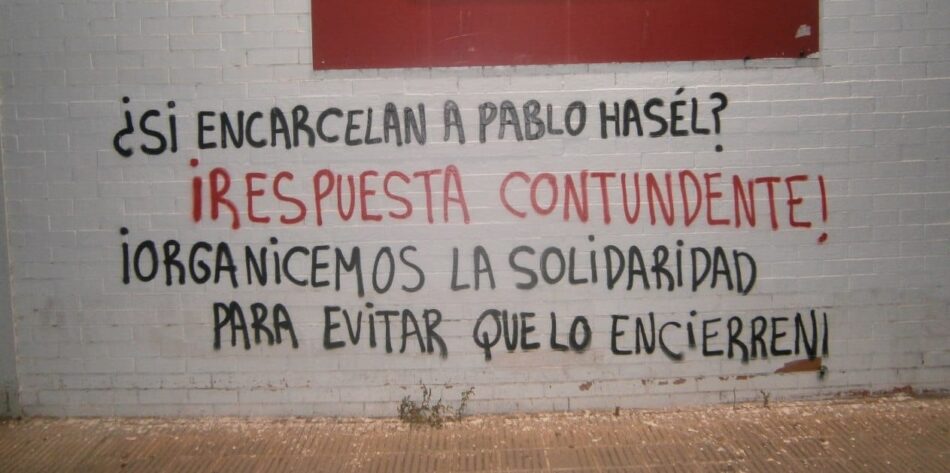 Pablo Hasel condenado a 9 meses de prisión: «esto es el fascismo encubierto, prisión hasta por contar hechos probados»