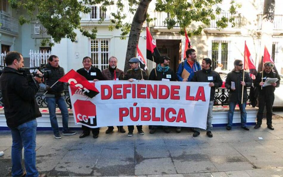 CGT se suma junto con otros colectivos y organizaciones a la campaña «Emergencia educativa»