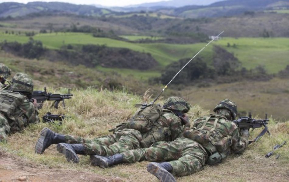 Colombia. Choque de las FARC-EP con el Ejército: 6 soldados muertos y 8 heridos