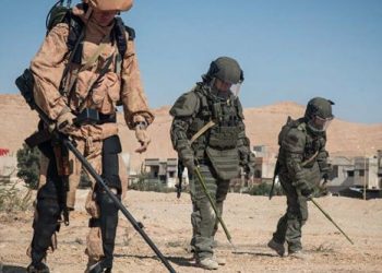 Desactivan cientos de minas sembradas por terroristas en siria