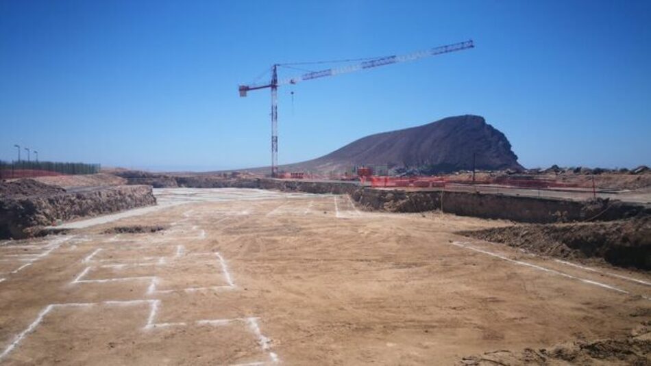 Ecologistas en Acción exige la paralización efectiva y definitiva de las obras del hotel en la Tejida en Tenerife y la restitución de los terrenos a su estado original